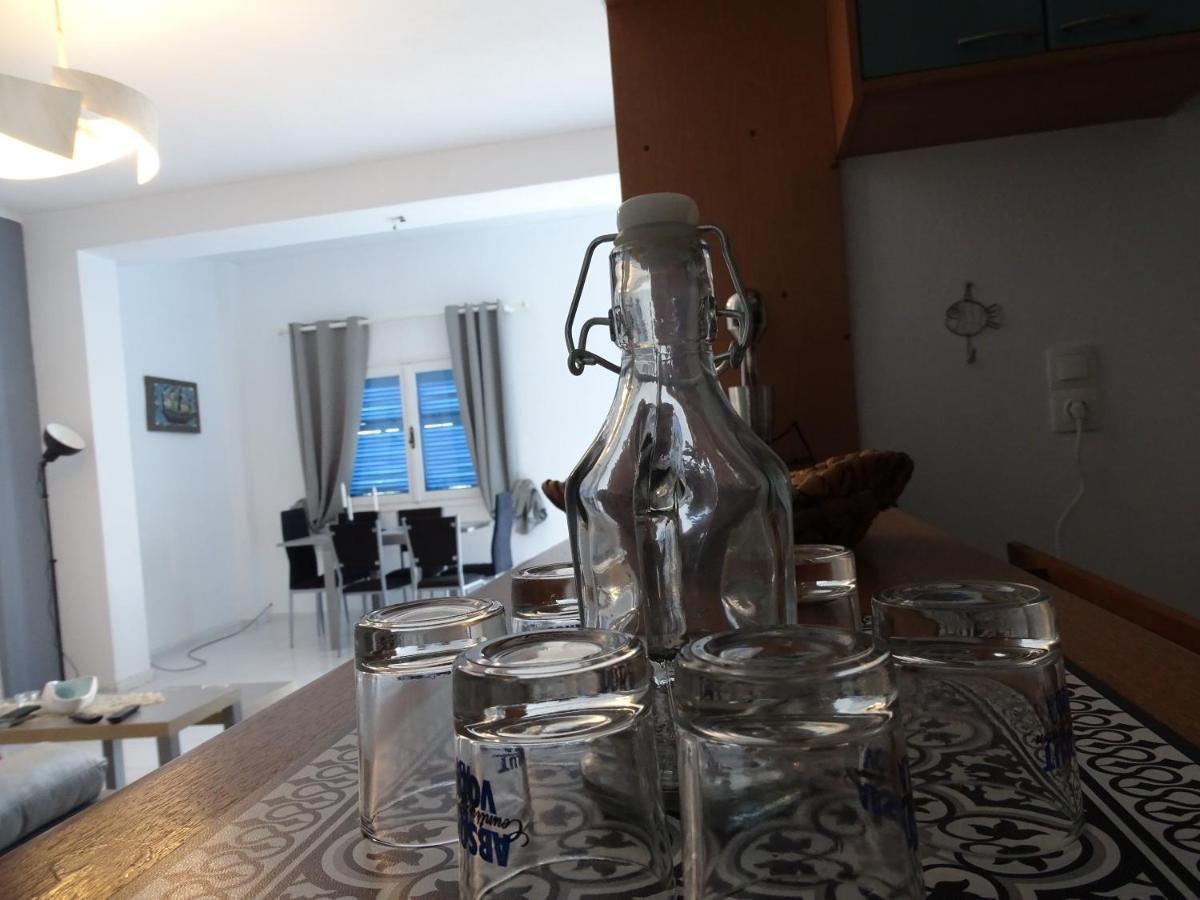 Nama Beach House Monolithos  Bagian luar foto
