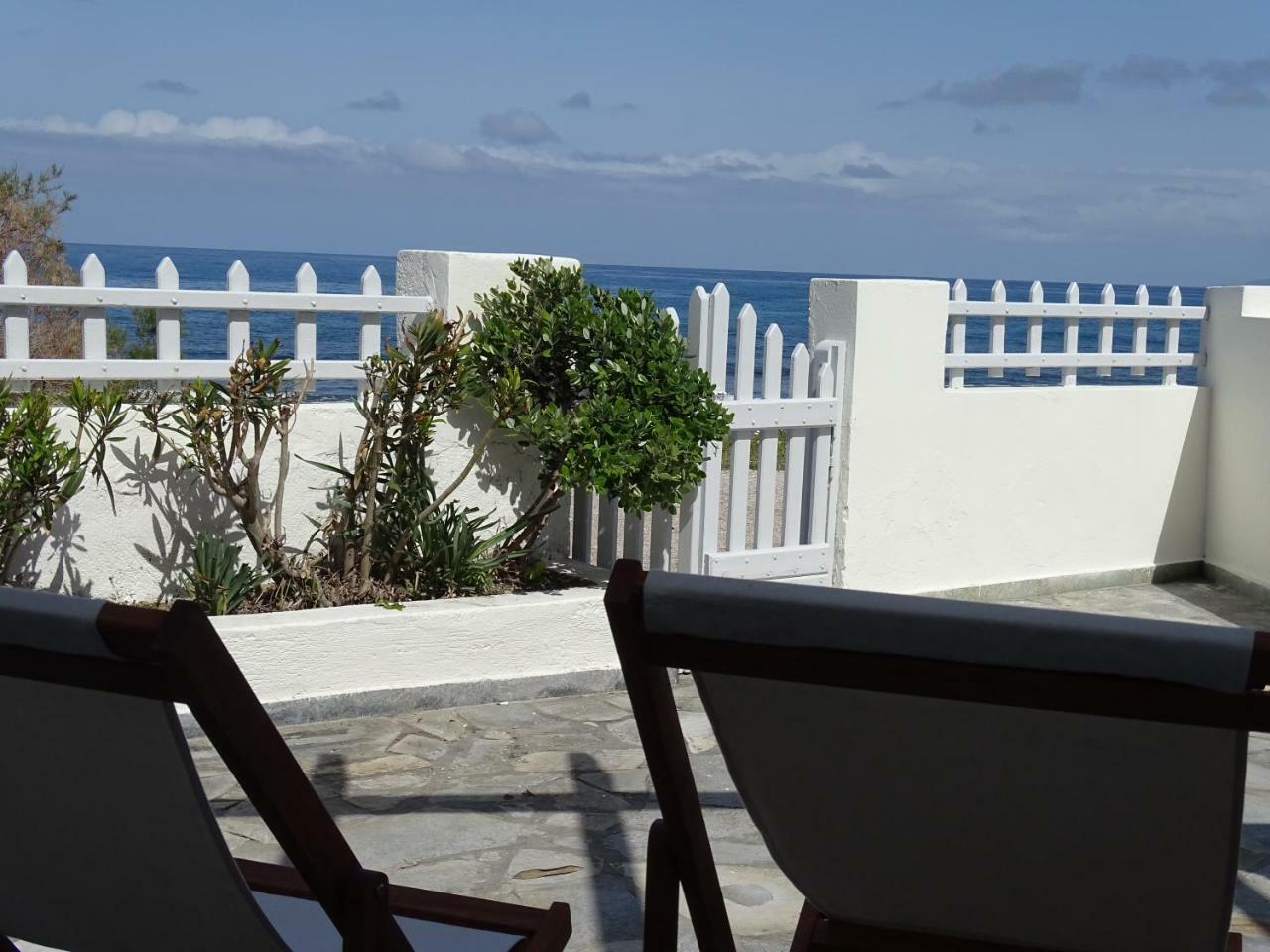 Nama Beach House Monolithos  Bagian luar foto