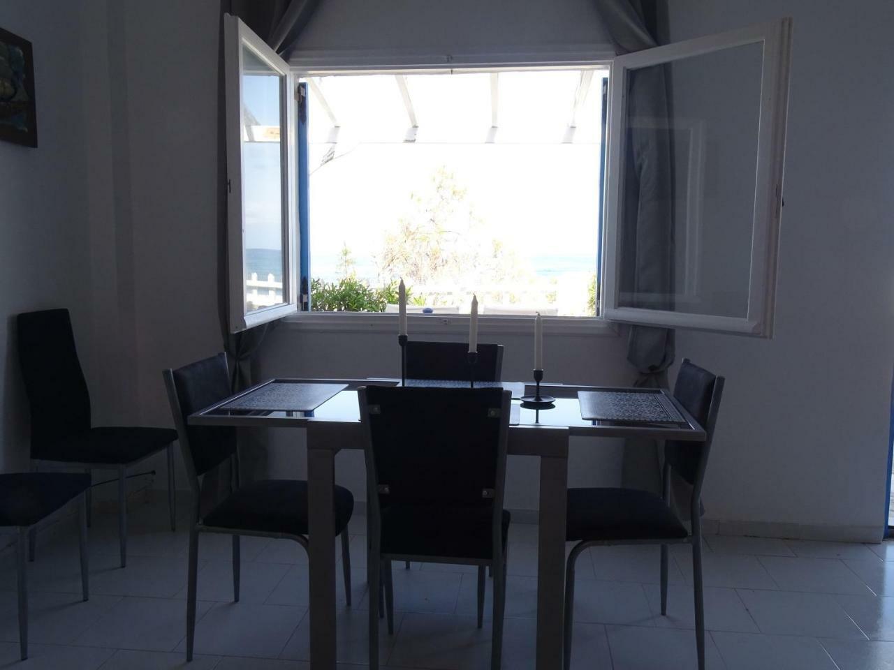 Nama Beach House Monolithos  Bagian luar foto