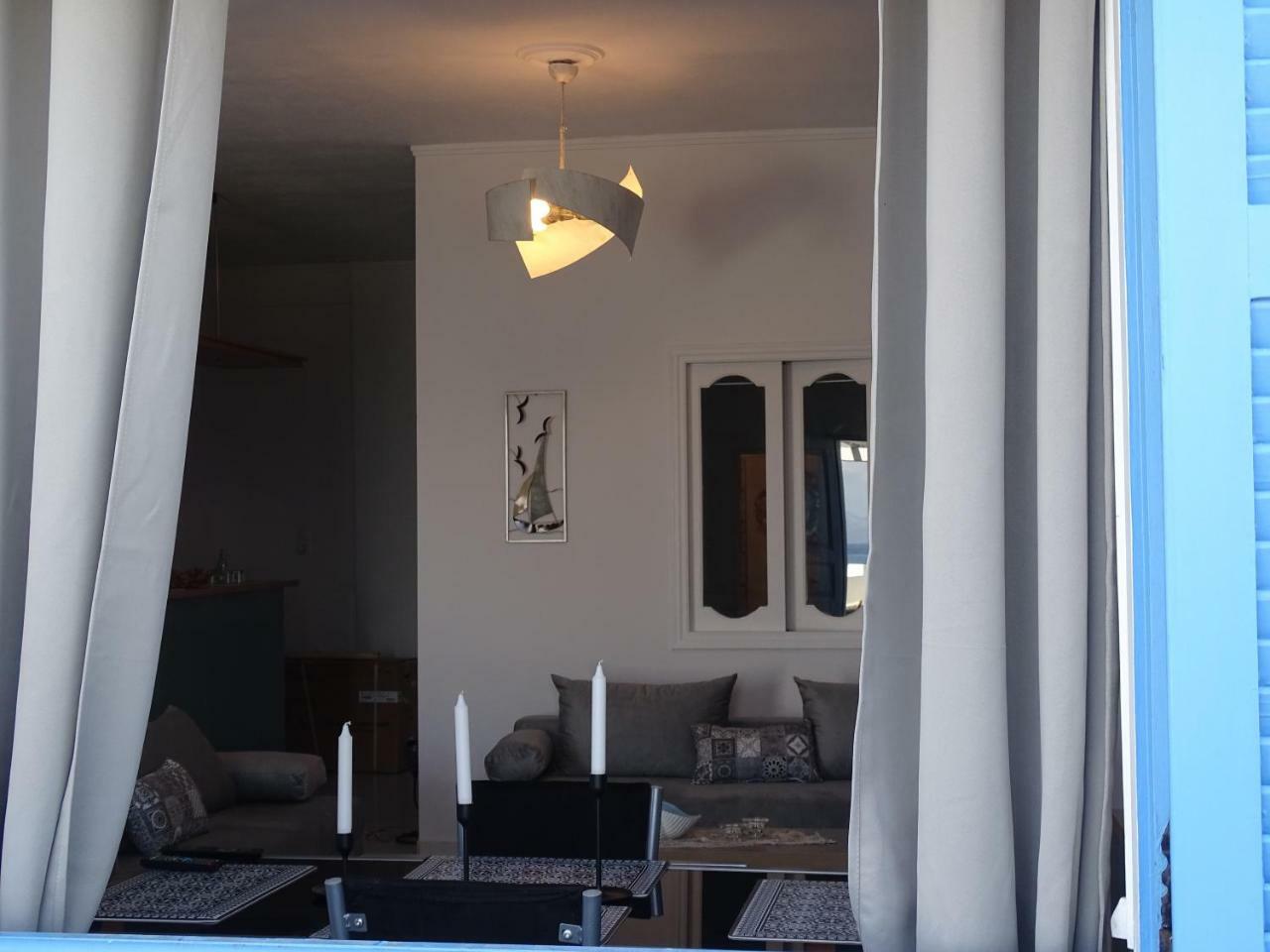 Nama Beach House Monolithos  Bagian luar foto