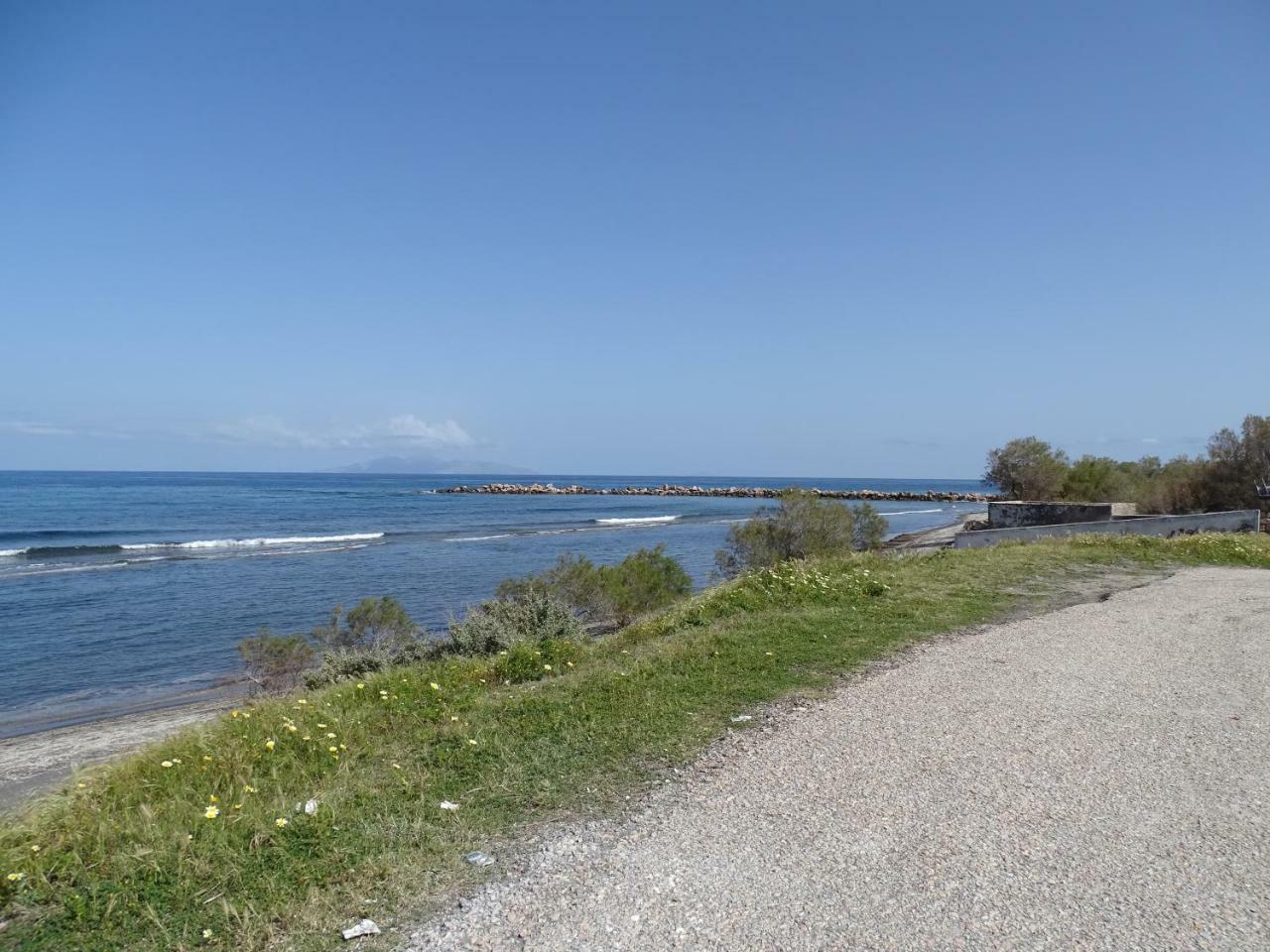 Nama Beach House Monolithos  Bagian luar foto
