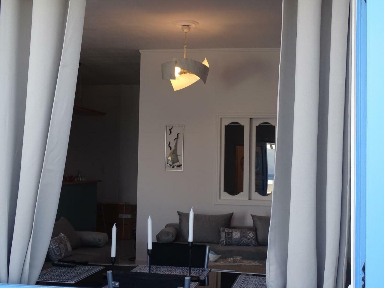 Nama Beach House Monolithos  Bagian luar foto