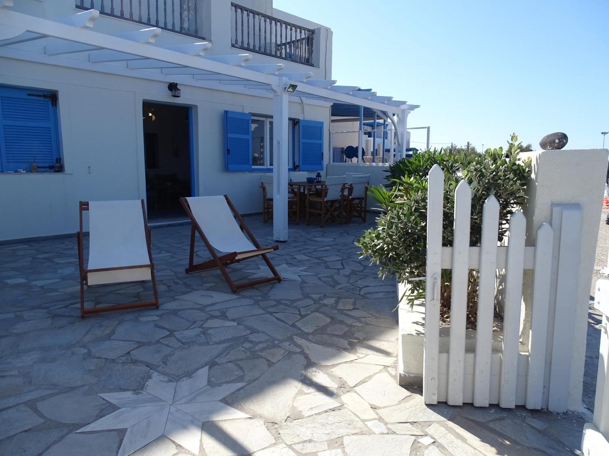 Nama Beach House Monolithos  Bagian luar foto