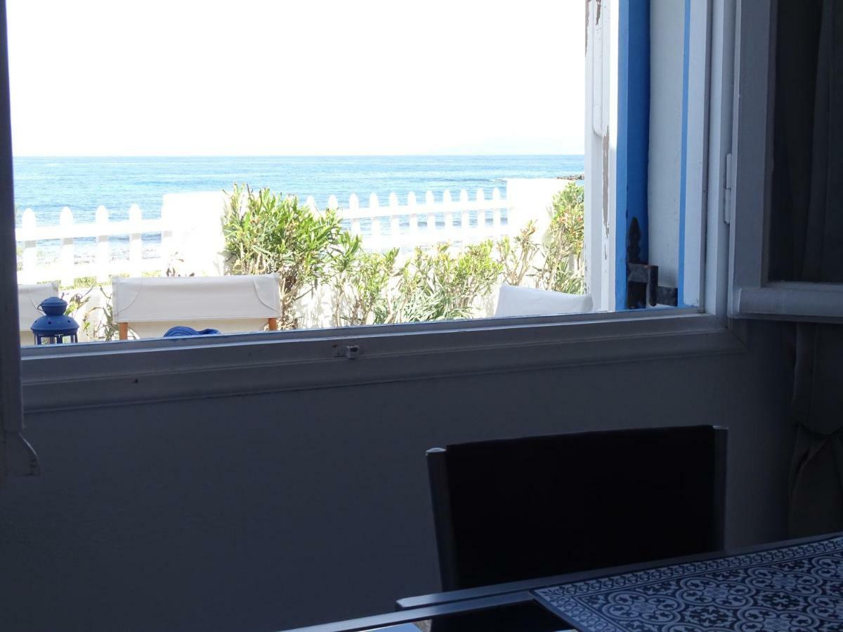 Nama Beach House Monolithos  Bagian luar foto