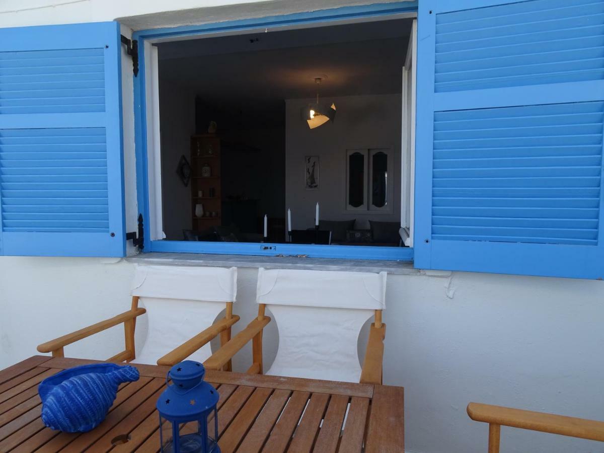 Nama Beach House Monolithos  Bagian luar foto