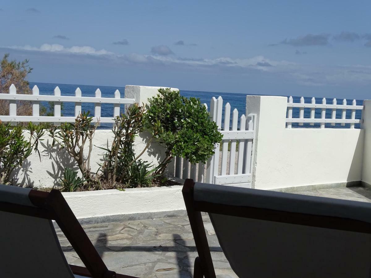 Nama Beach House Monolithos  Bagian luar foto