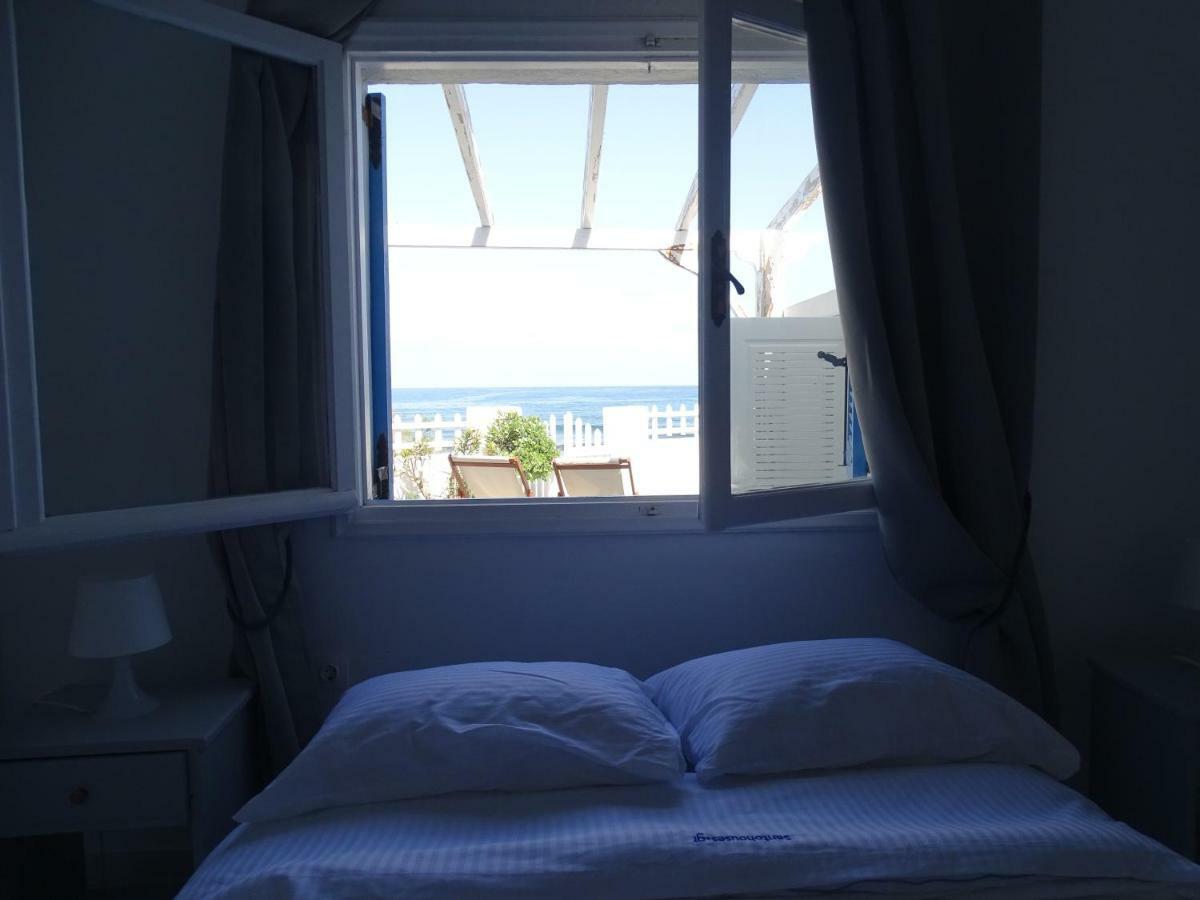 Nama Beach House Monolithos  Bagian luar foto