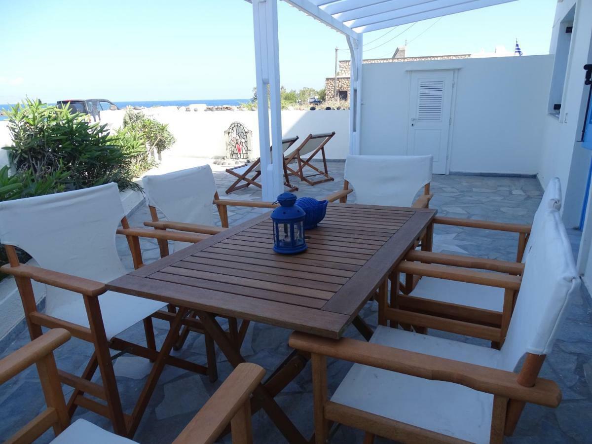 Nama Beach House Monolithos  Bagian luar foto